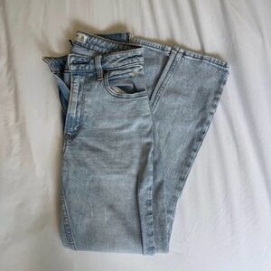 Abercrombie & Fitch Light Wash High Rise Jeans